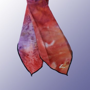 Orange/Red/Purple Tie Dye