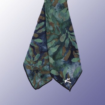 Batik Green Leaf